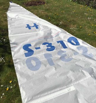 Storsejl til h-båd sælges!