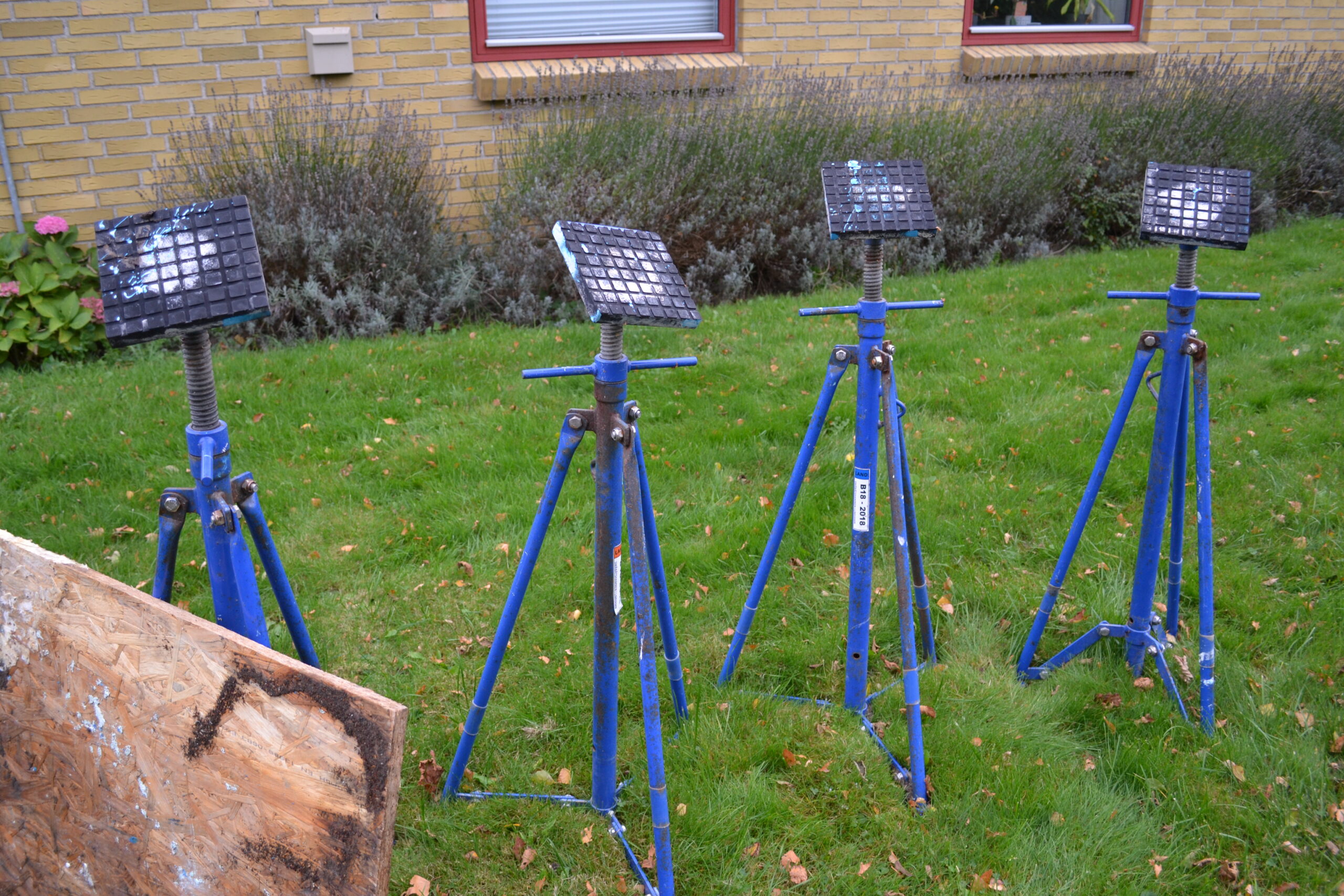 Bådstøtter , Har været brugt til en H båd